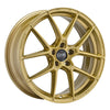 Alu disky OZ Racing ESTREMA GT HLT 8x18 5x100 ET48 68 Zlatá