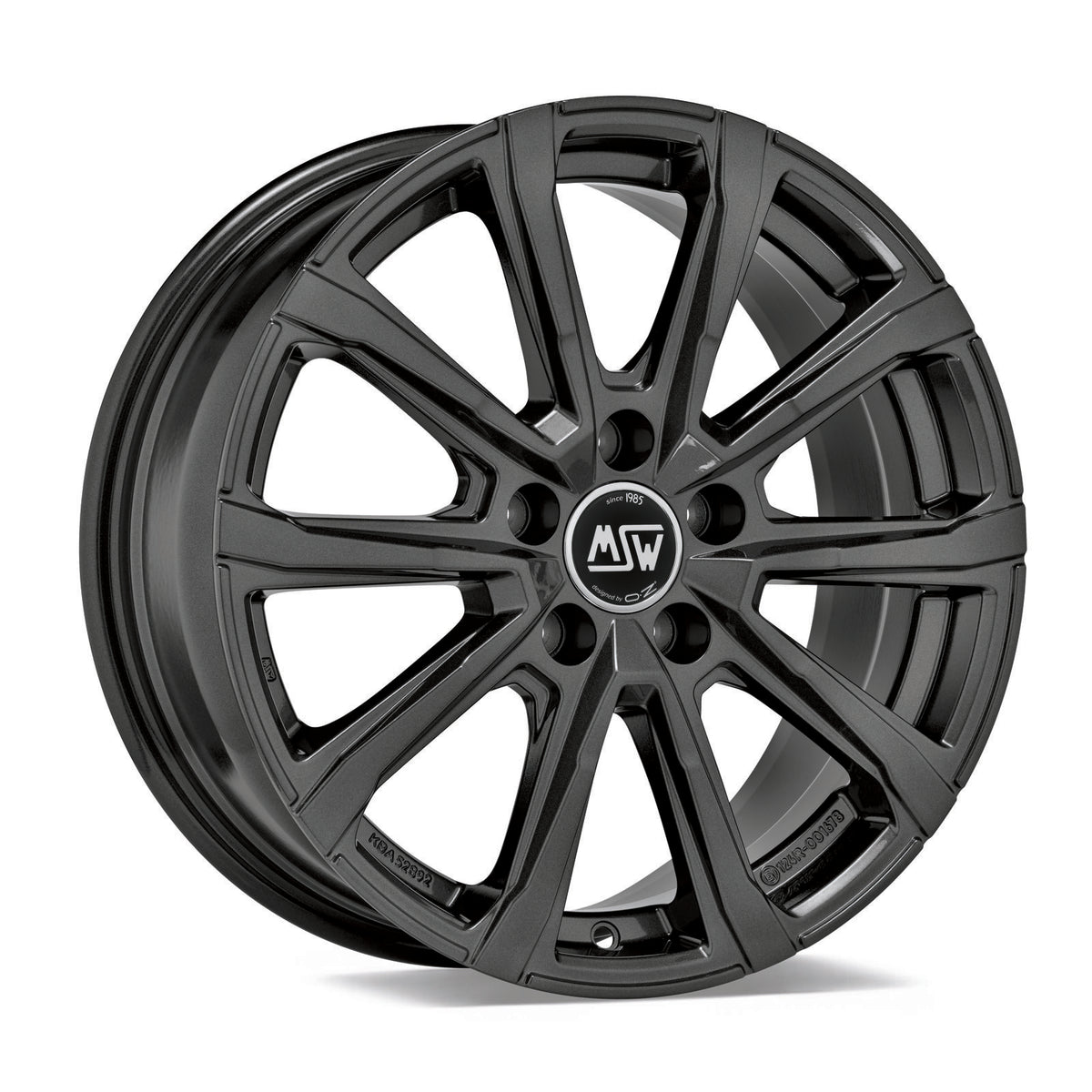 Alu kola MSW 79 7x18 5x108 ET50 Gloss Dark Grey | Wheelsup.cz