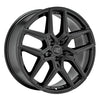 Alu disky MSW 52 8.5x20 5x112 ET45 73 Čierna