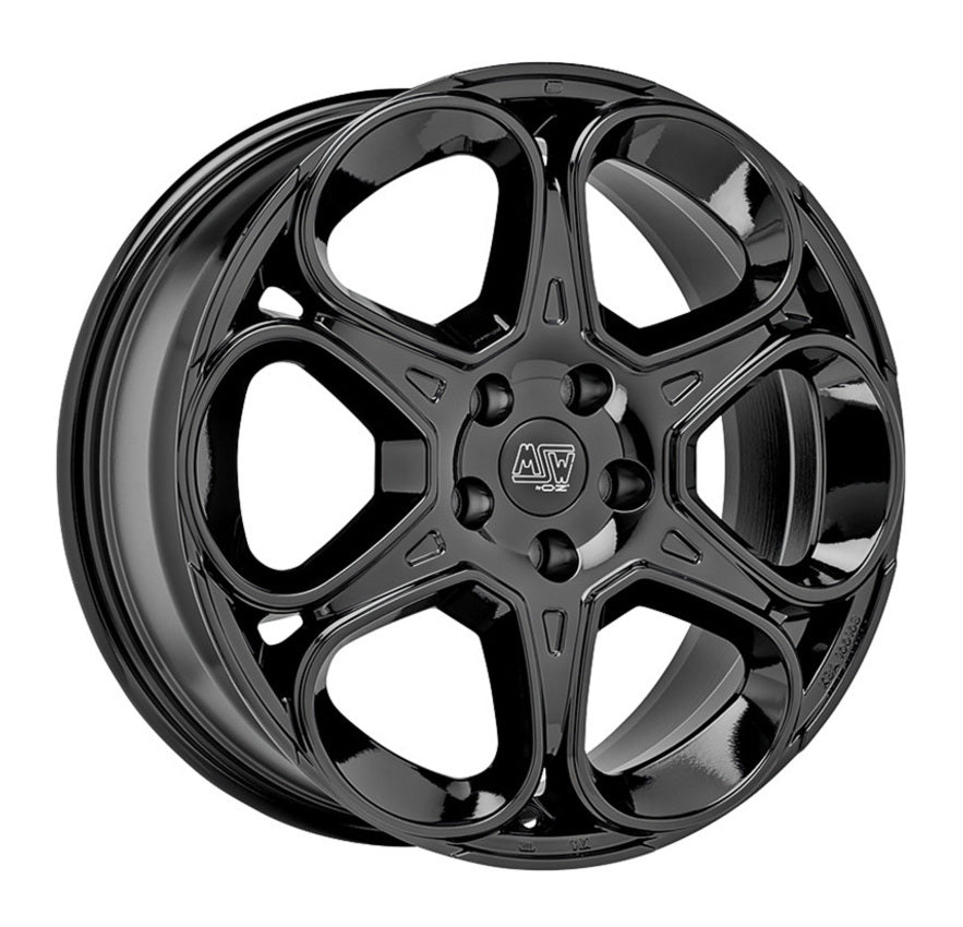 Alu kola MSW 83 7x17 4x100 ET42 Gloss Black | Wheelsup.cz