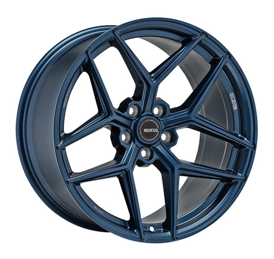 Alu kola SPARCO FF3 8.5x18 5x114.3 ET45 Matt Blue | Wheelsup.cz