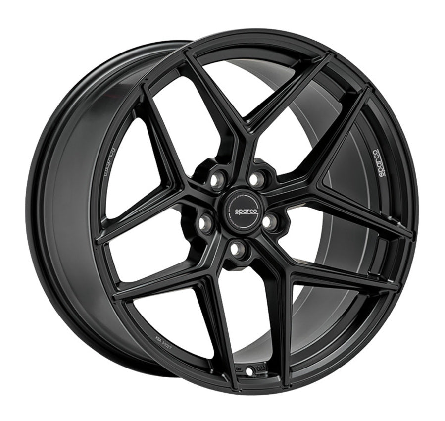 Alu kola SPARCO FF3 9x18 5x100 ET41 Matt Black | Wheelsup.cz