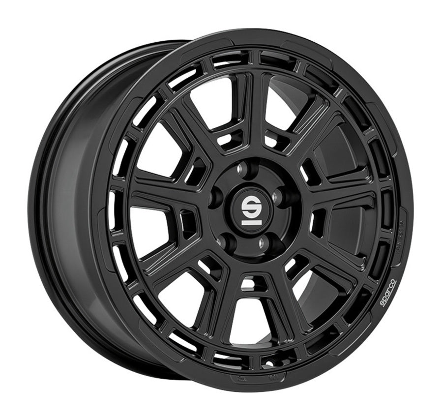 Alu kola SPARCO STERRATO 8x17 5x114.3 ET35 Matt Black | Wheelsup.cz