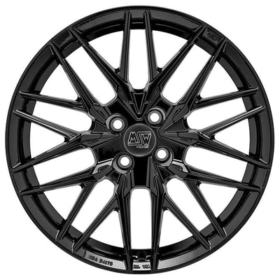 Alu kola MSW 50 8x18 5x110 ET40 65,1 černá WheelsUp