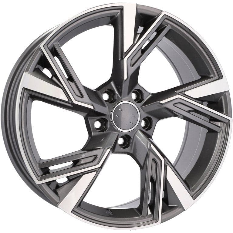 Alu kola Racing Line B1571 8x18 5x112 ET39 šedá, Audi WheelsUp