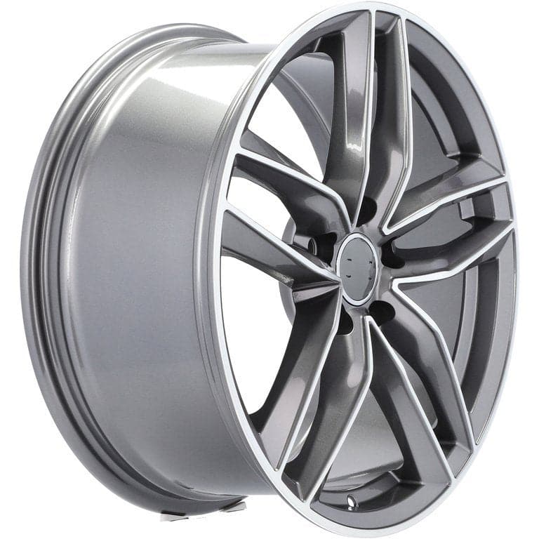 Alu kola Racing Line BK690 8x18 5x112 ET39 šedá, Audi WheelsUp