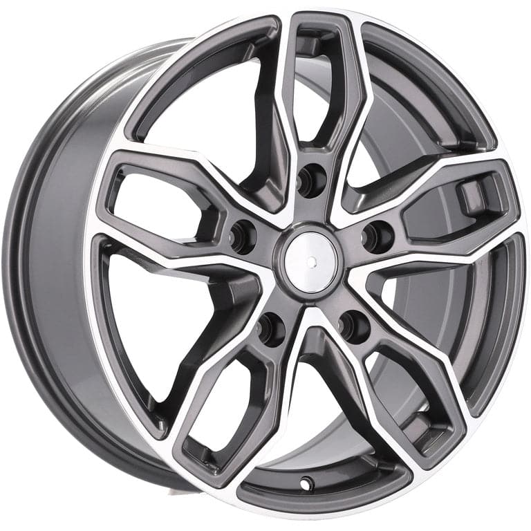 Alu kola Racing Line B1251 8x18 5x160 ET48 šedá, Ford WheelsUp