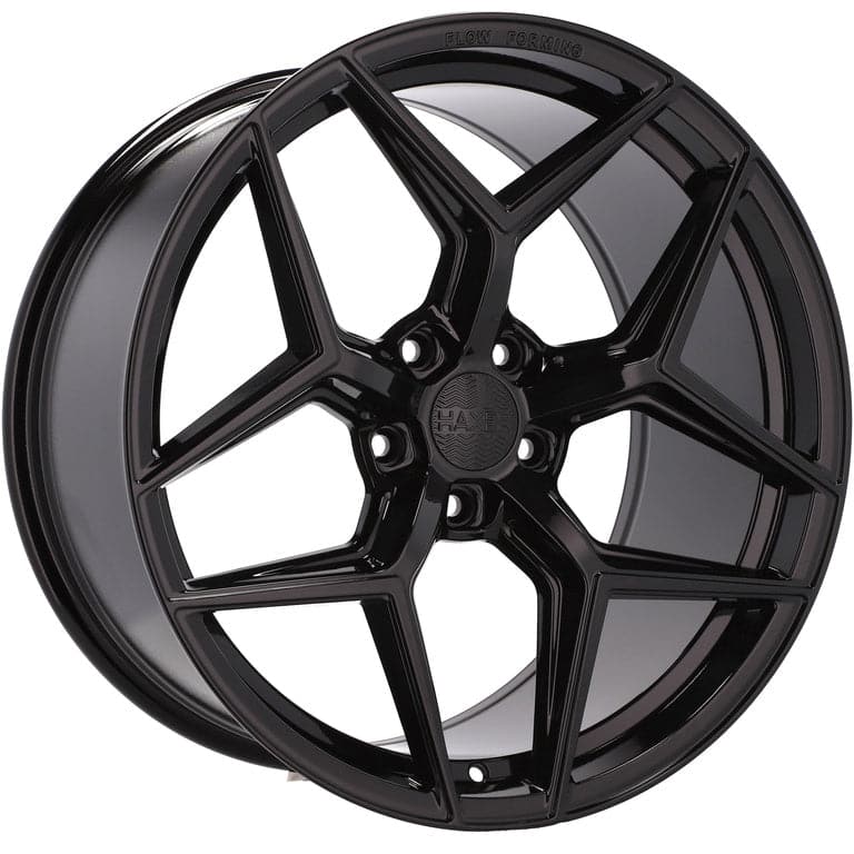 Alu kola HAXER HX04F 8.5x20 5x112 ET25, černá WheelsUp