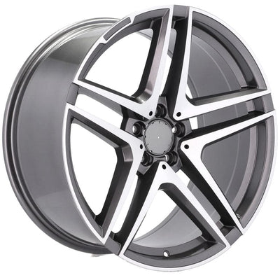Alu kola Racing Line B1239 8.5x20 5x112 ET35 šedá, Mercedes WheelsUp