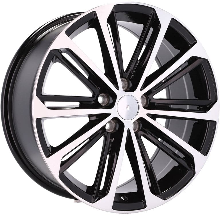 Alu kola pro Mercedes BK632 8x17 5x112 ET33 66.6 Silver & Polished Lip