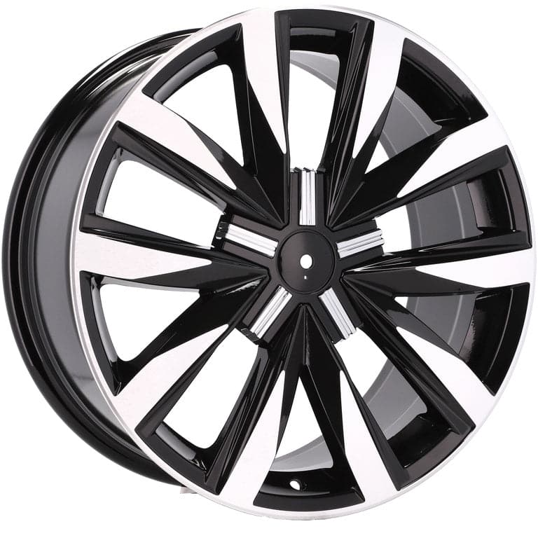 Alu kola Racing Line B1351 8x18 5x120 ET50 černá, Volkswagen WheelsUp