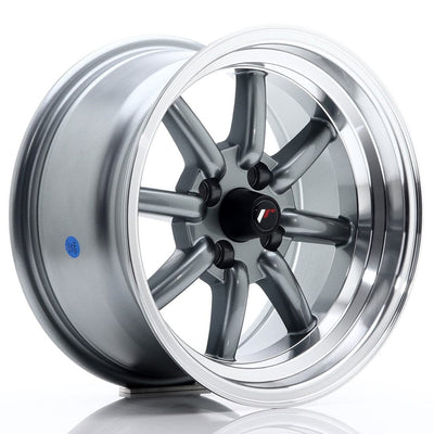 Alu kola Japan Racing JR19 15x8 ET0 4x100 Gun Metal WheelsUp