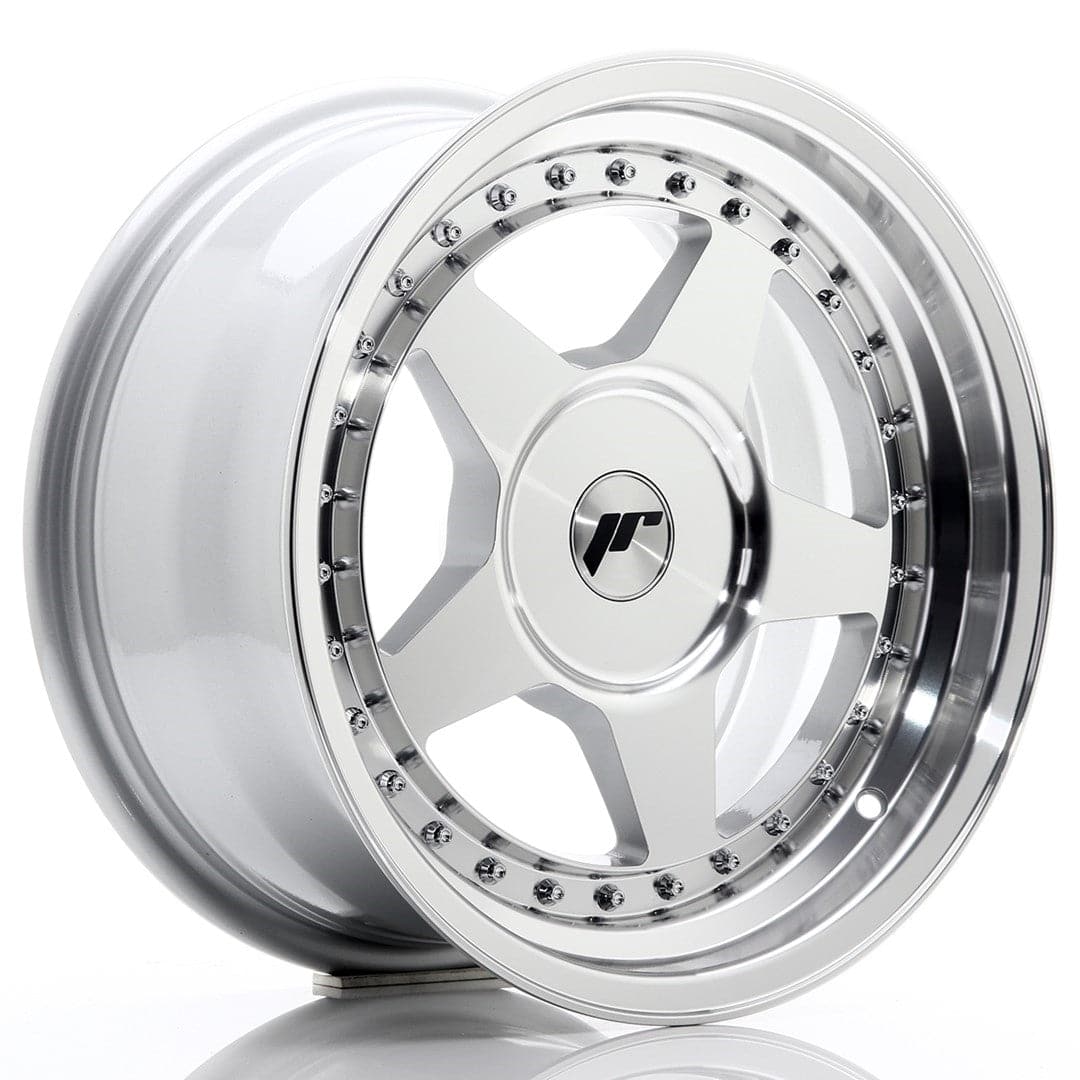 Alu kola Japan Racing JR6 16x8 ET10-30 BLANK Silver Machined Face WheelsUp