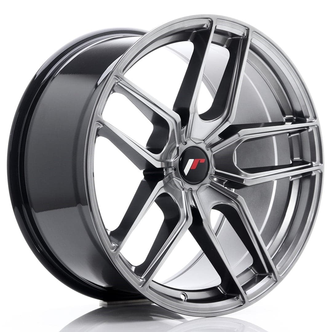 Alu kola Japan Racing JR25 19x9,5 ET20-40 5H BLANK Hyper Black WheelsUp