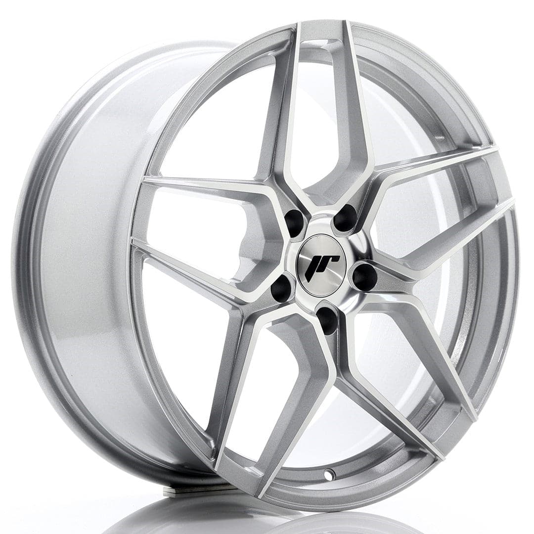 Alu kola Japan Racing JR34 19x8,5 ET40 5x112 Silver Machined Face WheelsUp