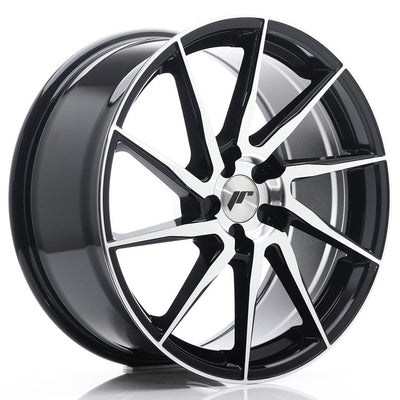 Alu kola Japan Racing JR36 19x8,5 ET20-50 5H BLANK Gloss Black Machined Face WheelsUp