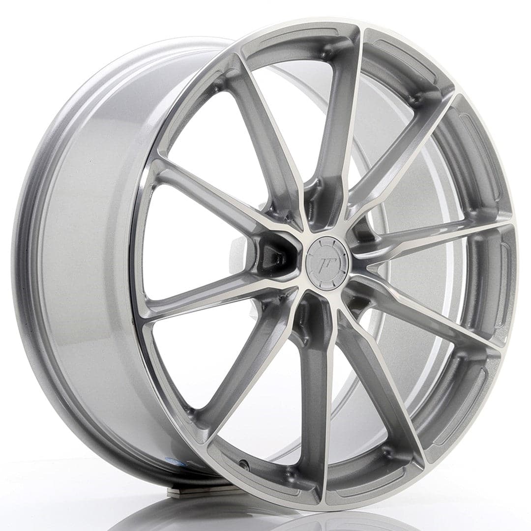 Alu kola Japan Racing JR37 20x9 ET20-45 5H BLANK Silver Machined Face WheelsUp