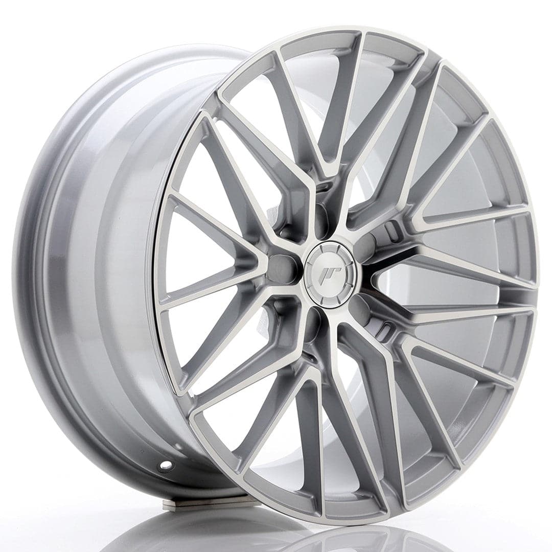 Alu kola Japan Racing JR38 18x9 ET20-45 5H BLANK Silver Machined Face WheelsUp