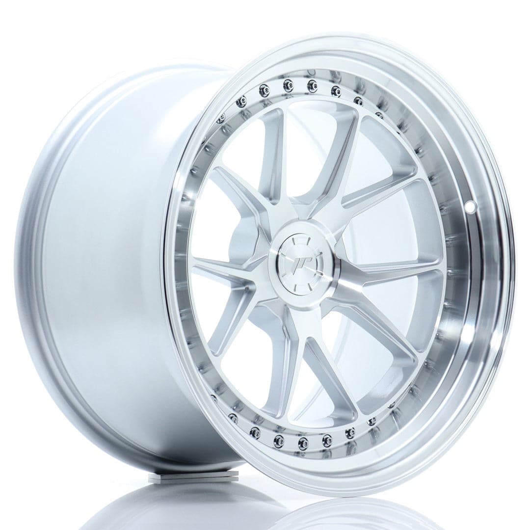 Alu kola Japan Racing JR39 18x10,5 ET15-22 5H BLANK Silver Machined Face WheelsUp