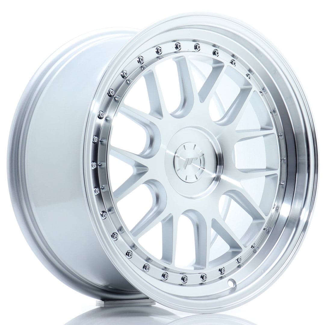 Alu kola Japan Racing JR40 18x8,5 ET15-35 5H BLANK Silver Machined Face WheelsUp