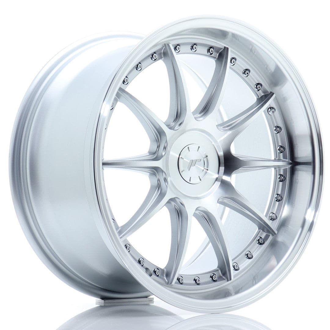 Alu kola Japan Racing JR41 18x9,5 ET15-35 5H BLANK Silver Machined Face WheelsUp