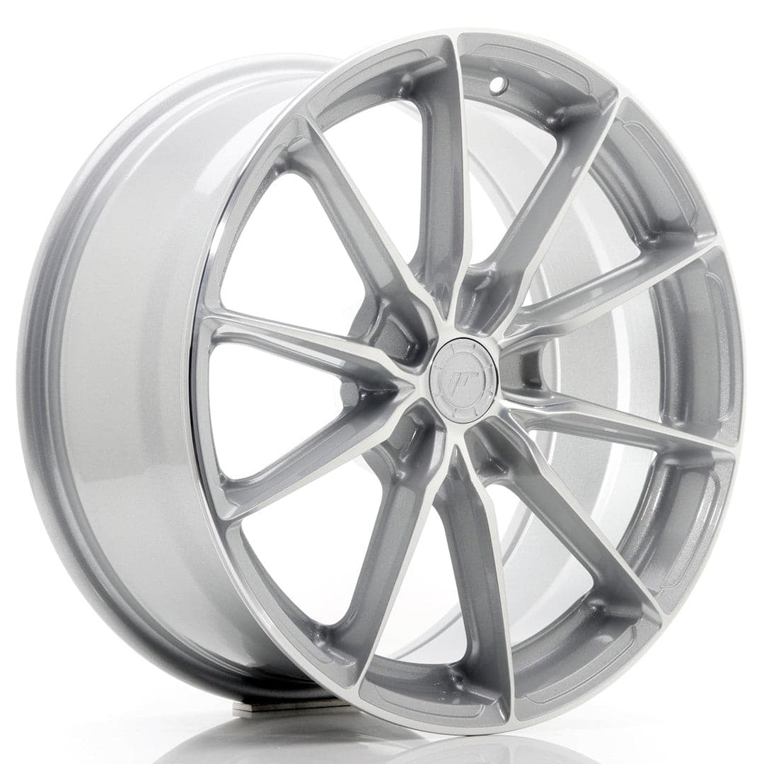Alu kola Japan Racing JR37 18x8 ET20-45 5H BLANK Silver Machined Face WheelsUp