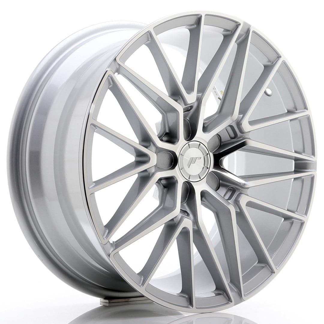 Alu kola Japan Racing JR38 18x8 ET42 5x112 Silver Machined Face WheelsUp