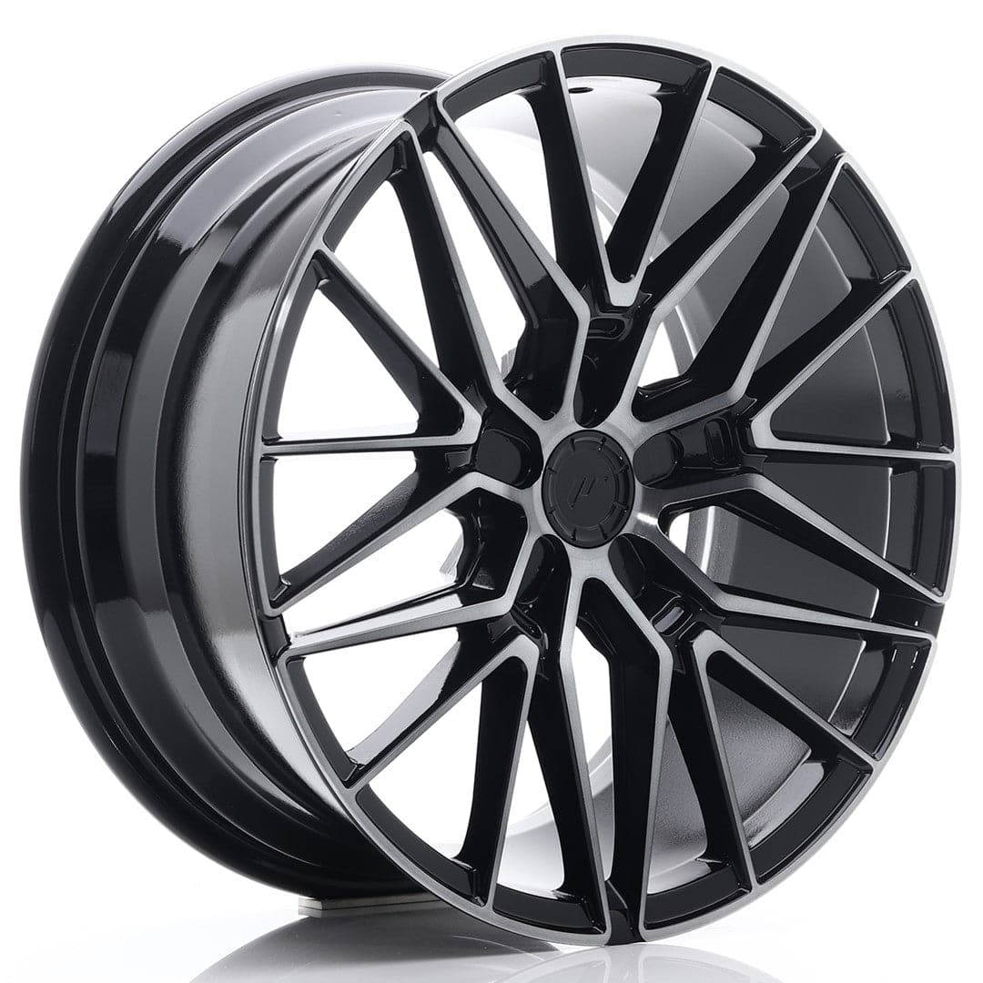 Alu kola Japan Racing JR38 19x8,5 ET45 5x114,3 Black Brushed w/Tinted Face WheelsUp
