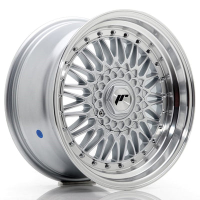 Alu kola Japan Racing JR9 17x8,5 ET20-35 BLANK Silver w/Machined Lip+Silver Rivets WheelsUp