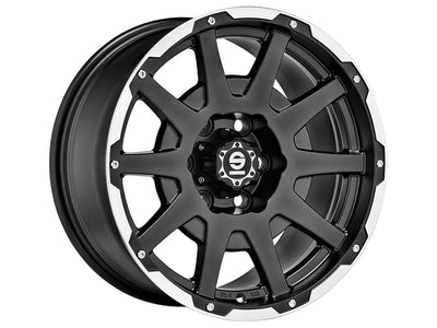 SPARCO DAKAR 8,5x18 6x139,7 ET0 106,1 Matt Black Lip Pol.+Rivets - Wheelsup.cz