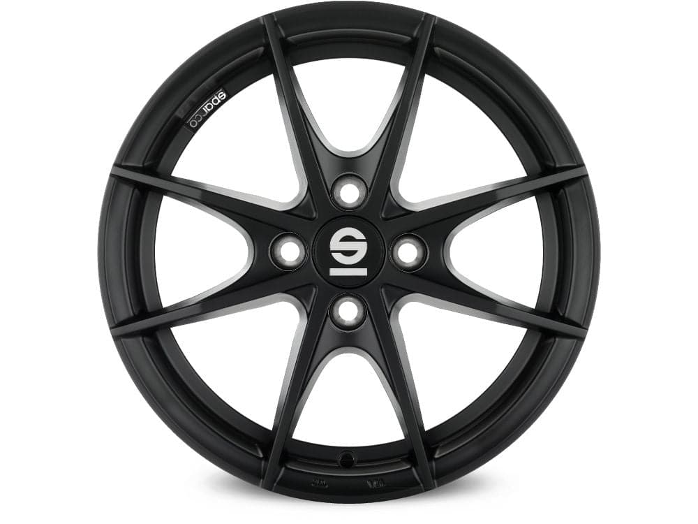 SPARCO TROFEO 4 6,5x16 4x108 ET42 63,4 Matt Black - Wheelsup.cz