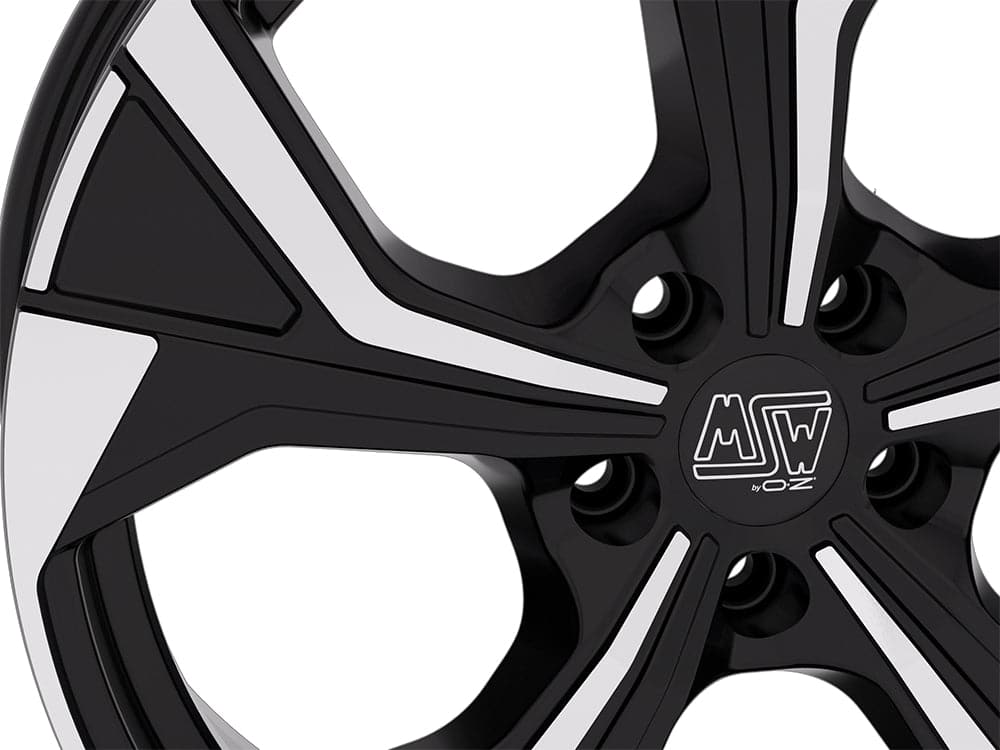 Alu kola MSW 43 7x19 5x108 ET38 65,1 černá WheelsUp