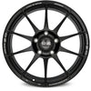 Alu kola OZ SUPERFORGIATA 8.5x20 5x130 ET50 Matt Black Con Scritte Di Fresatura