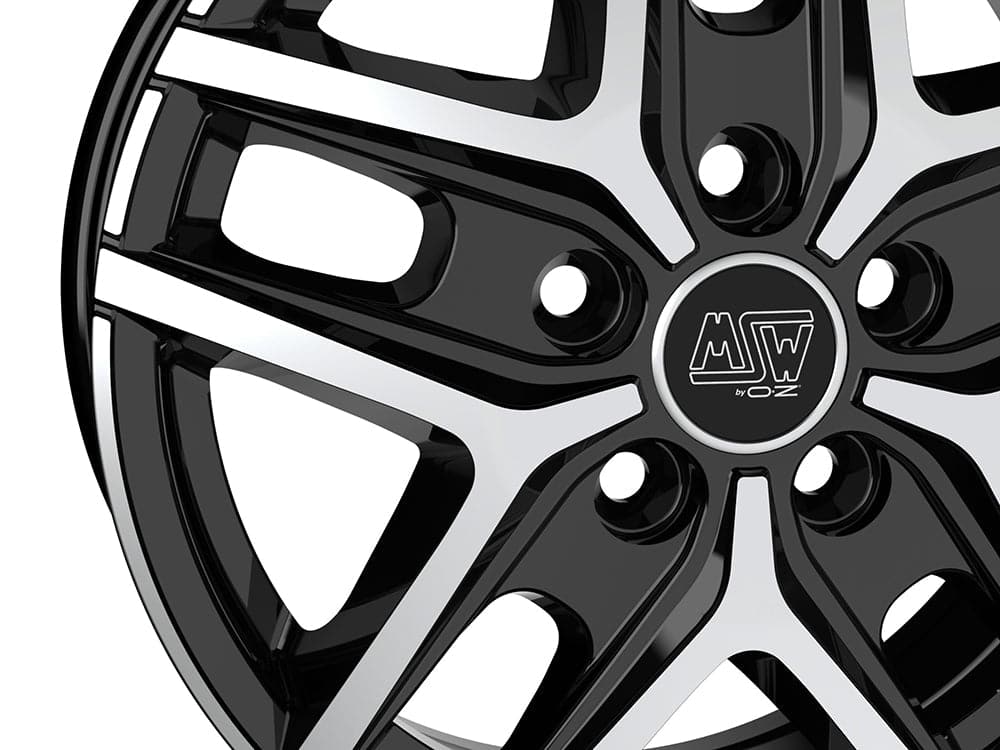 Alu kola MSW 40 VAN 6,5x16 5x130 ET65 78,1 černá WheelsUp