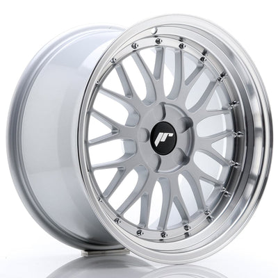 Alu kola Japan Racing JR23 17x8 ET35 4x100 Hyper Silver w/Machined Lip WheelsUp