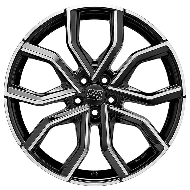 Alu kola MSW 41 8,5x20 5x114,3 ET38 73 černá WheelsUp
