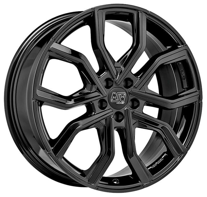 Alu kola MSW 41 10x20 5x112 ET19 73,1 Gloss Black WheelsUp