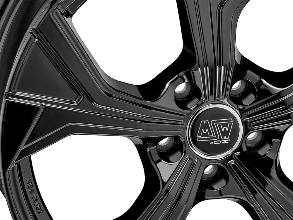 Alu kola MSW 43 7x19 5x112 ET34 66,6 černá WheelsUp