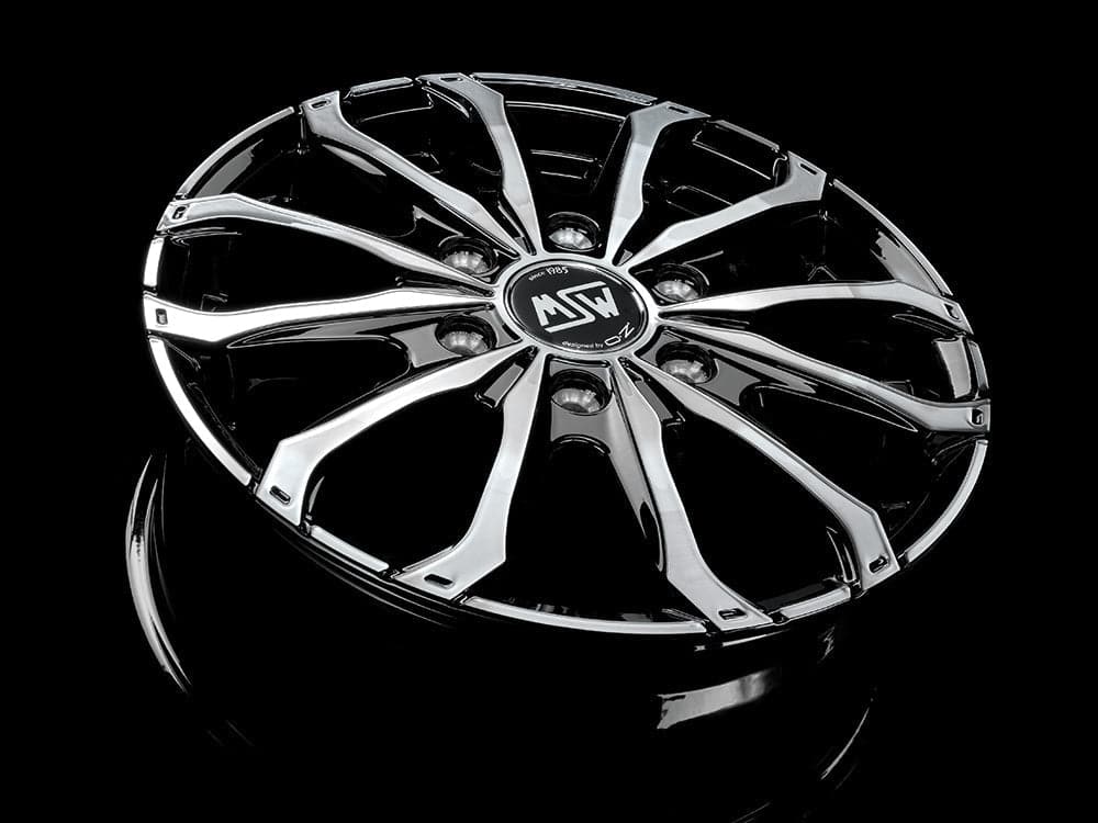 Alu kola MSW 48 8x19 5x127 ET35 71,6 černá WheelsUp