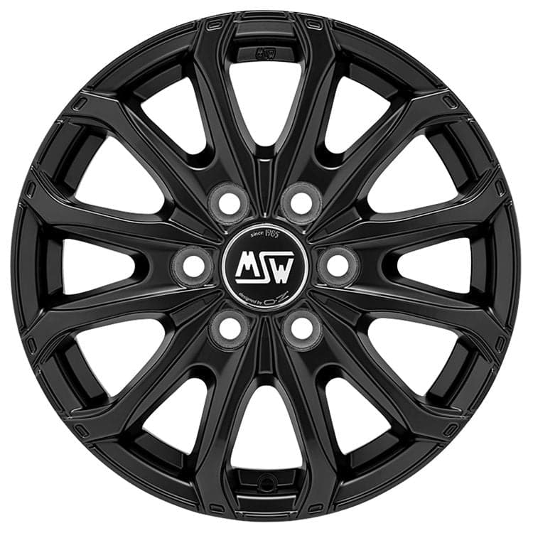 Alu kola MSW 48 10x21 5x112 ET19 66,6 černá WheelsUp
