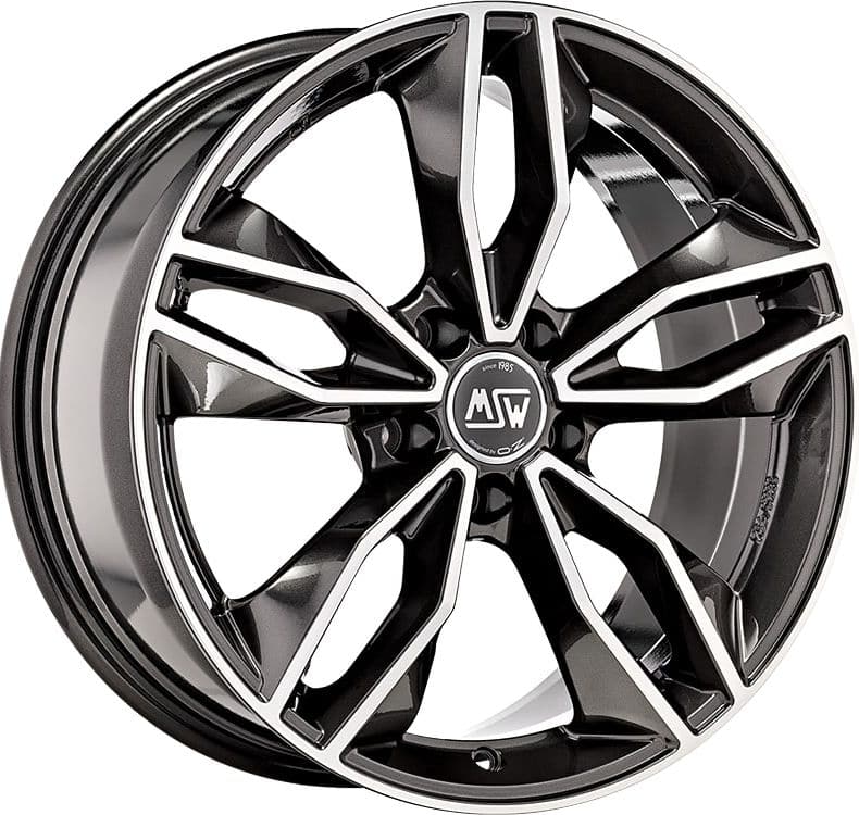 Alu kola MSW 71 7,5x17 5x112 ET50 73 šedá WheelsUp