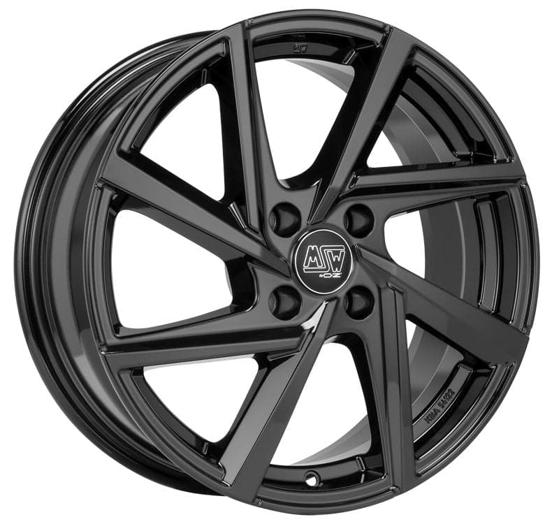 Alu kola MSW 80-4 7x17 4x100 ET37 63,4 černá WheelsUp