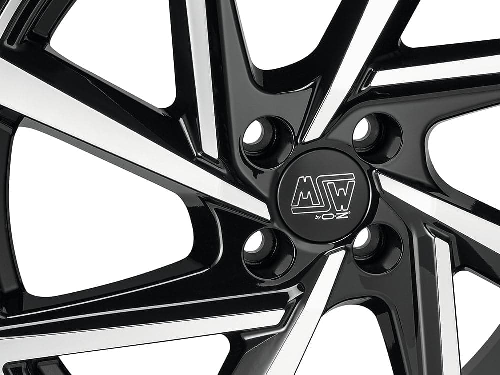 Alu kola MSW 80-4 6,5x16 4x100 ET45 63,4 černá WheelsUp