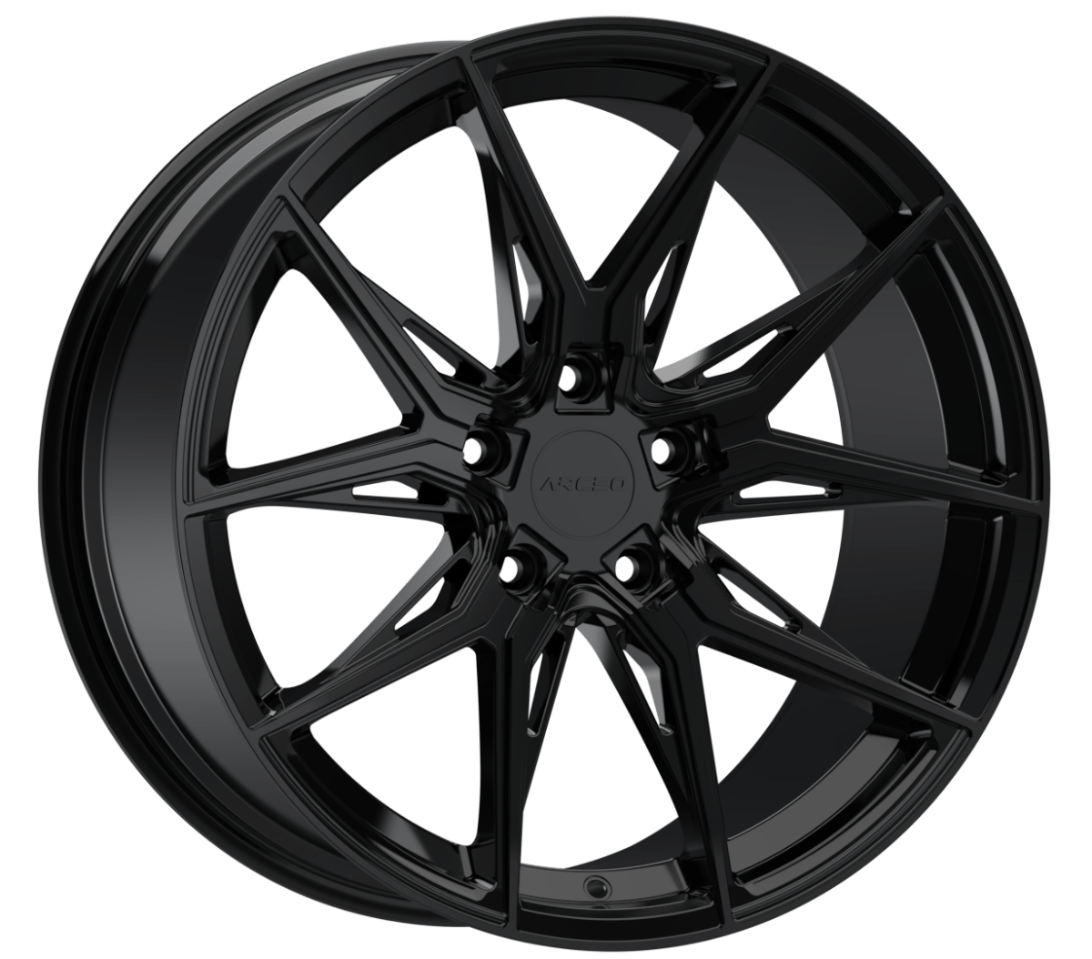 Arceo Marseille 10x20 5x114.3 ET40 Black - Wheelsup.cz