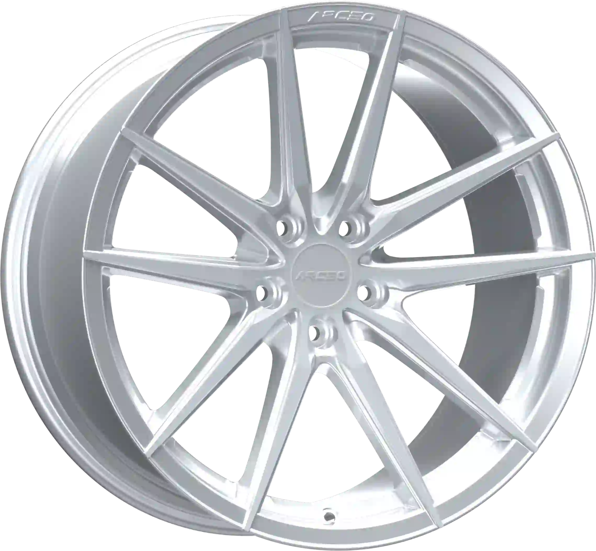 Alu kola Arceo Monaco 10x20 5x120 ET40 Silver Diamond WheelsUp
