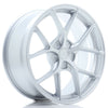 Alu disky Japan Racing SL-01 9.5x19 BLANK ET25-40 72.6 Strieborná