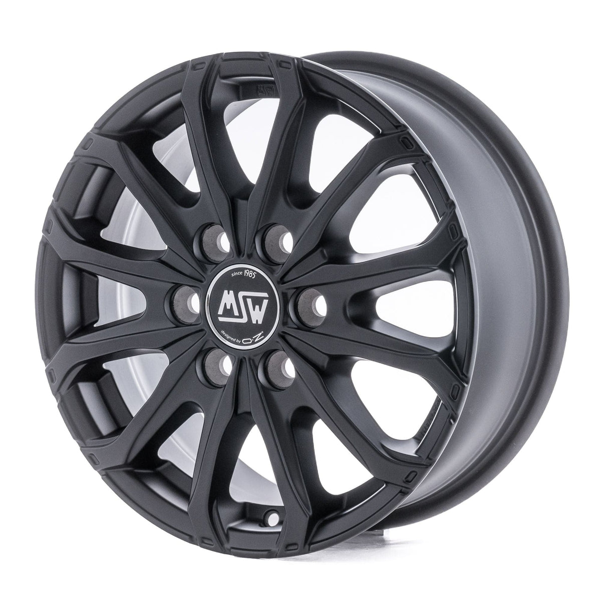 Alu kola MSW 48 VAN 6 HOLES 6,5x16 6x125 ET68 74,1 černá WheelsUp