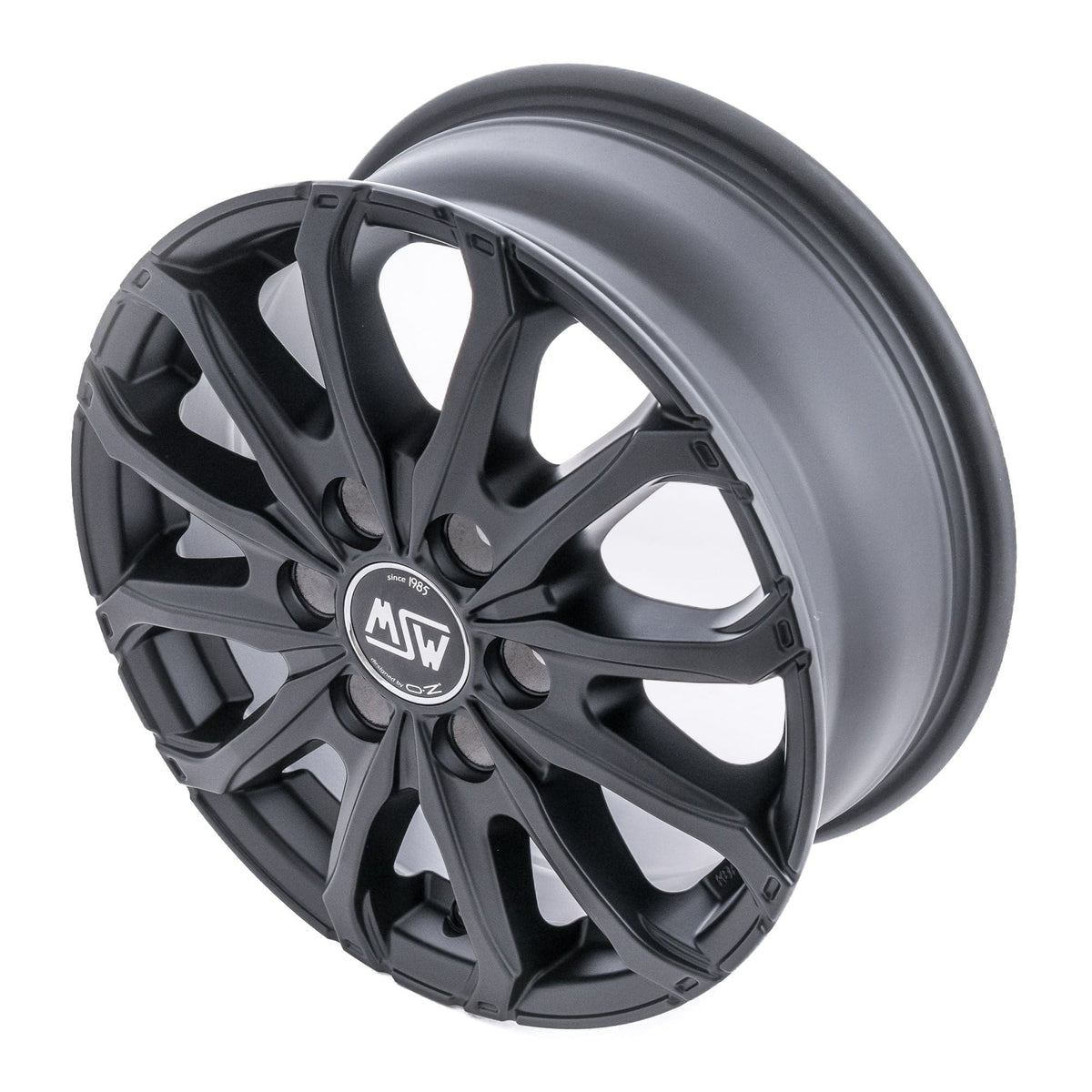 Alu kola MSW 48 VAN 6,5x16 5x130 ET55 89,1 černá WheelsUp