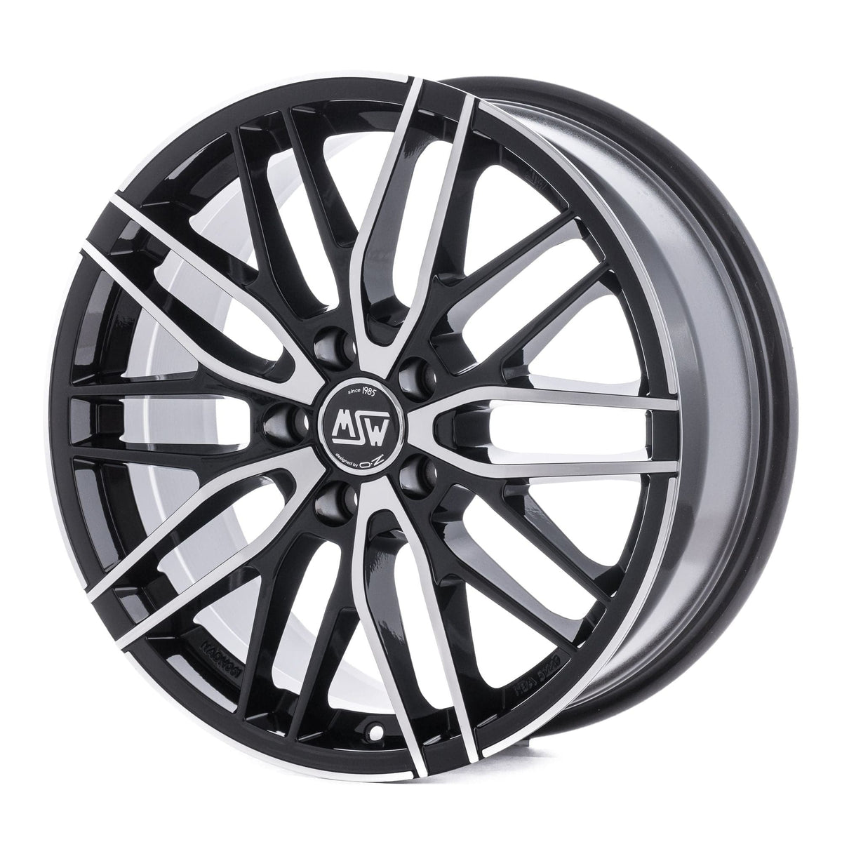 Alu kola MSW 72 8x18 5x110 ET35 65,1 černá WheelsUp