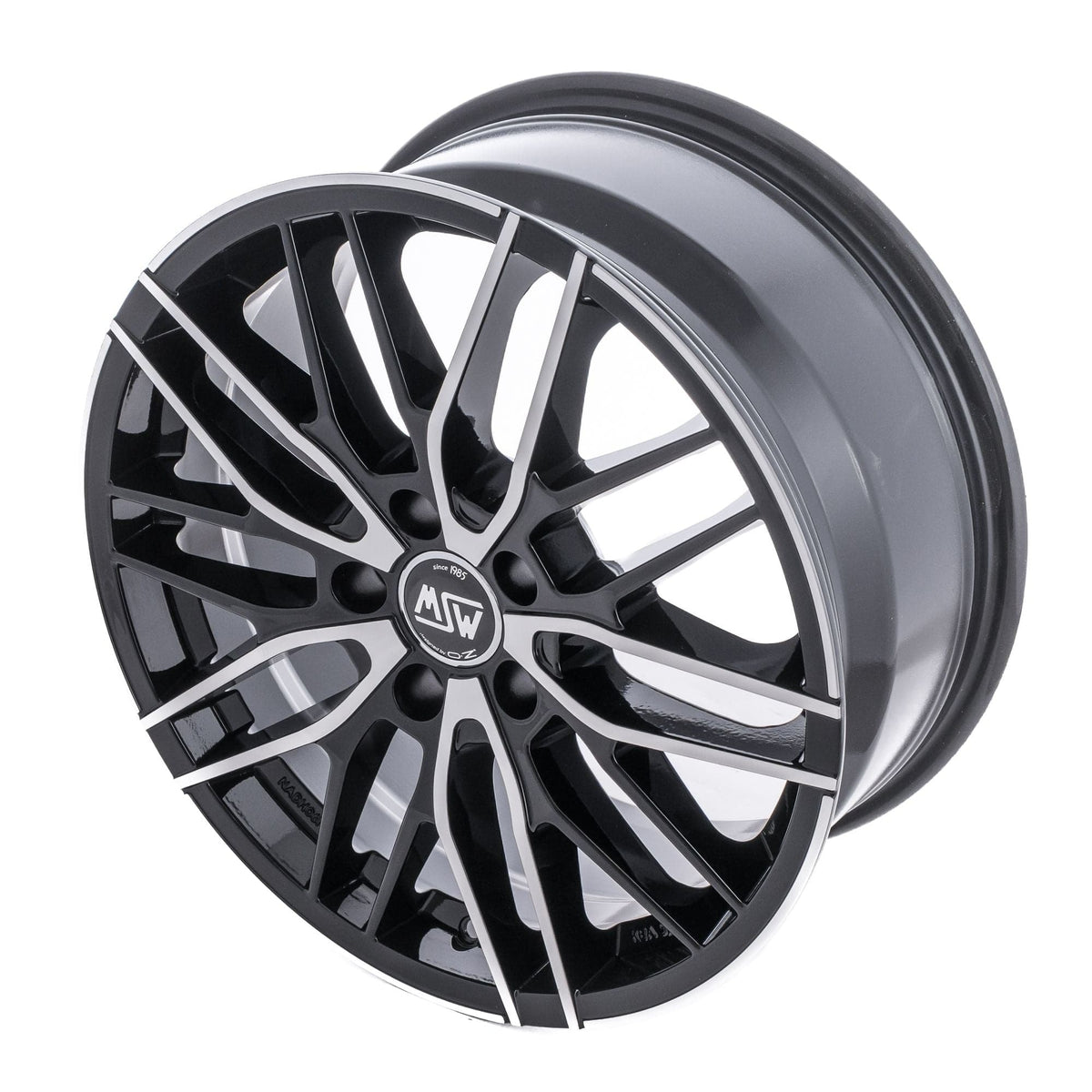 Alu kola MSW 72 7x17 5x100 ET35 63,4 černá WheelsUp